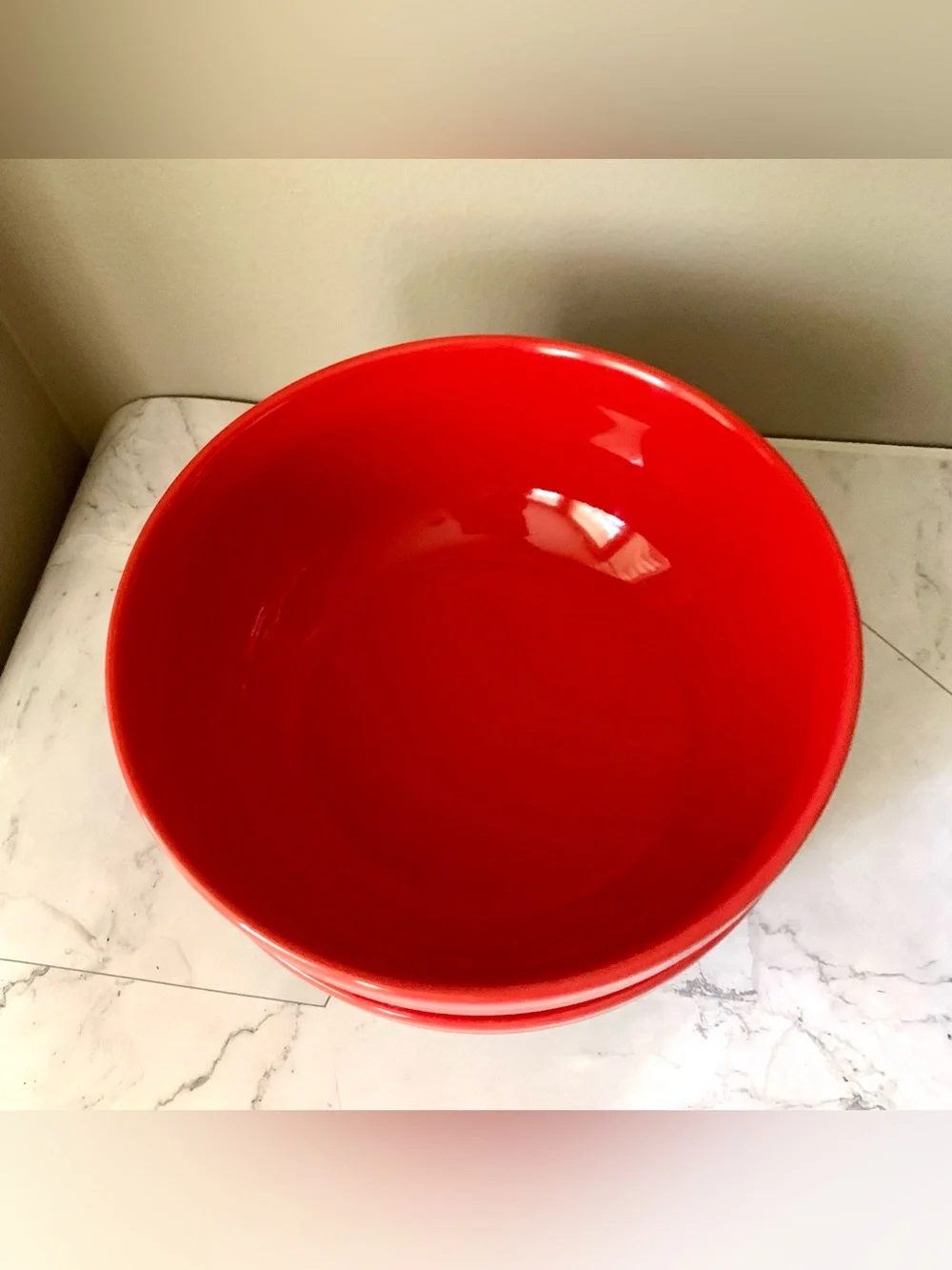 2 le creuset 770ml cereal bowls - cerise